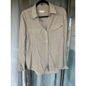 Equipment 100% Silk Button Down, Size S